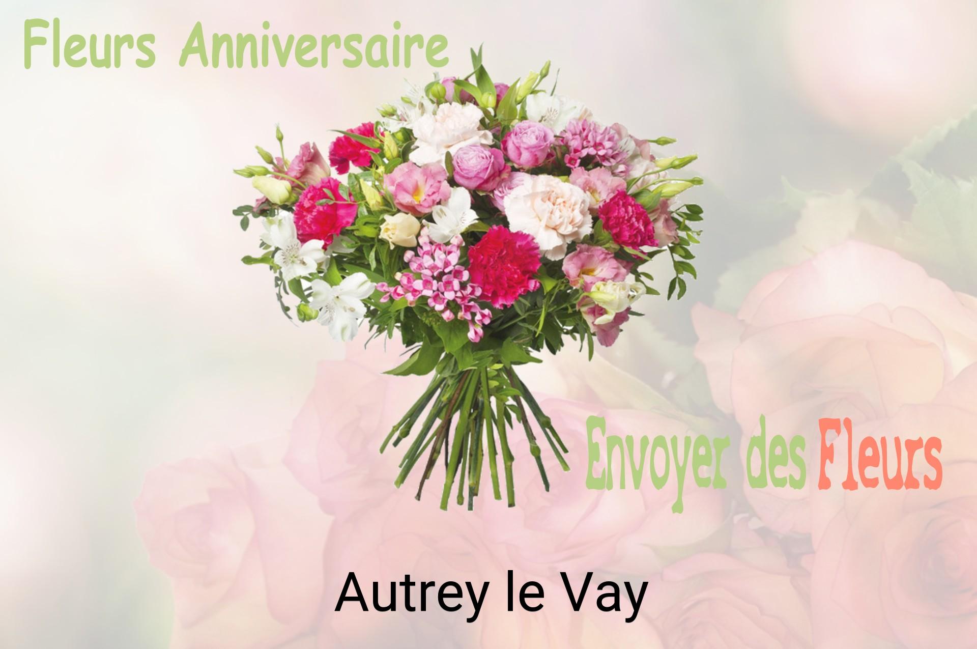 Bouquet de fleurs d’anniversaire livré à Autrey-le-Vay